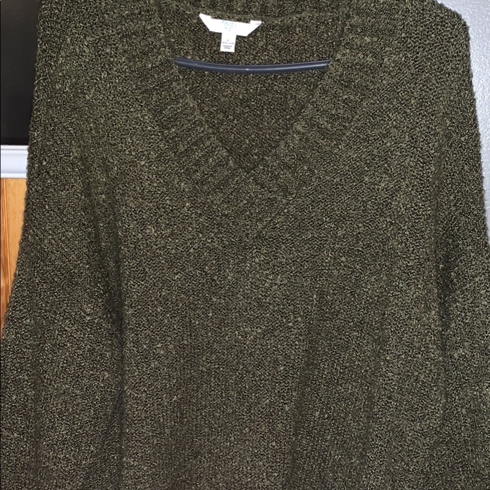 Green Knit Sweater